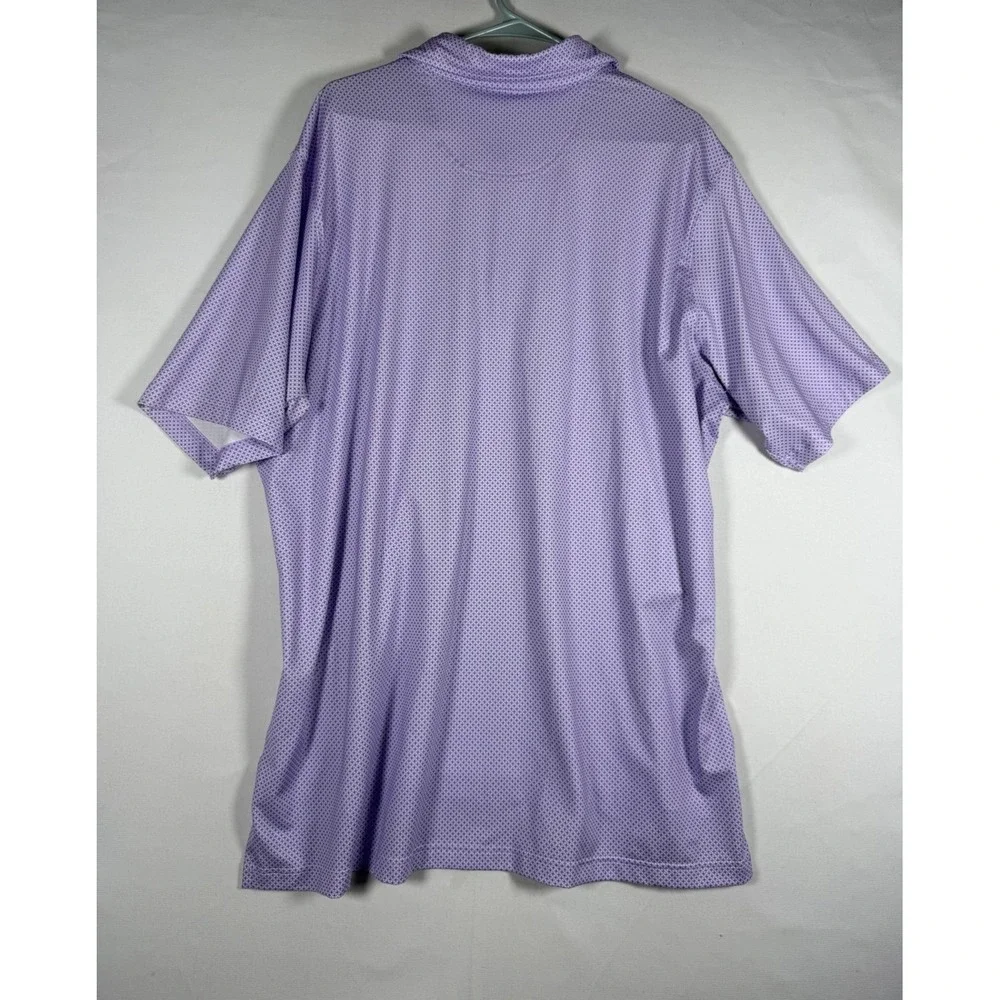 Casa de Campo Teeth of the Dog Golf Polo Shirt Mens XL Purple Fairway & Greene